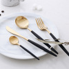 Brand set, tableware home use, fork stainless steel, European style, internet celebrity