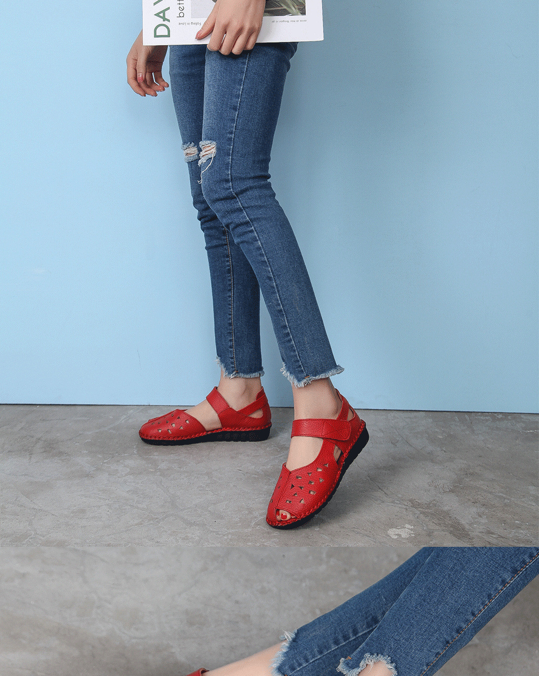 Chaussures été pour femme en Caoutchouc - Ref 3346391 Image 12