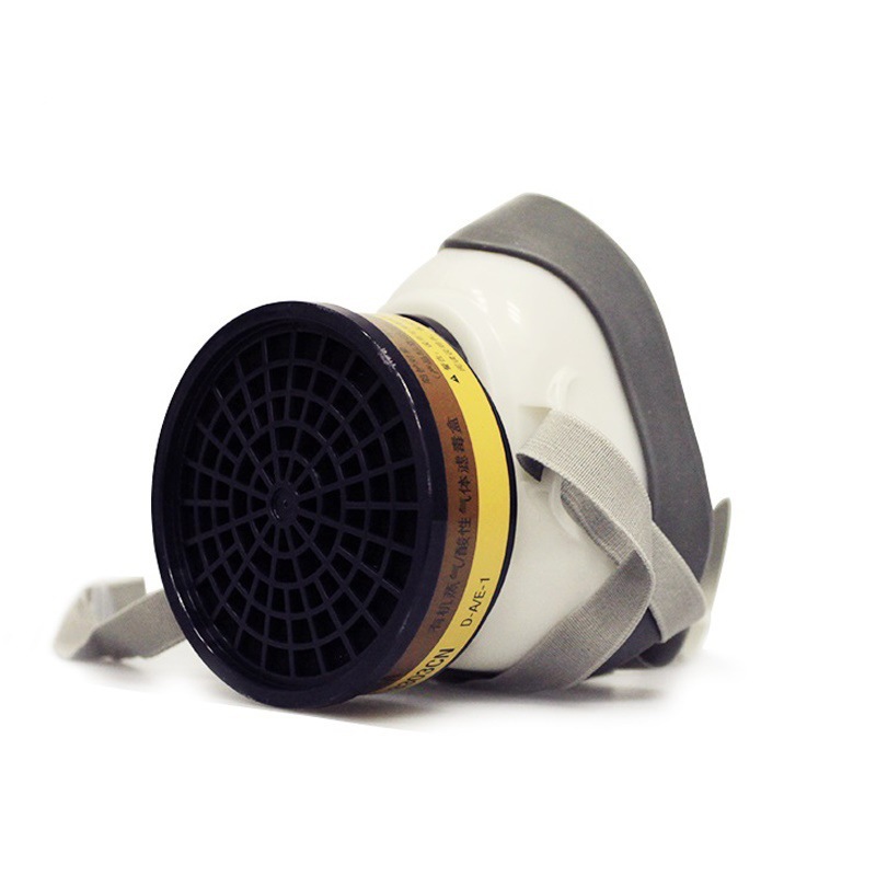 Combinación de protección de vapor orgánico/gas ácido 3M1203 con marco de cabeza