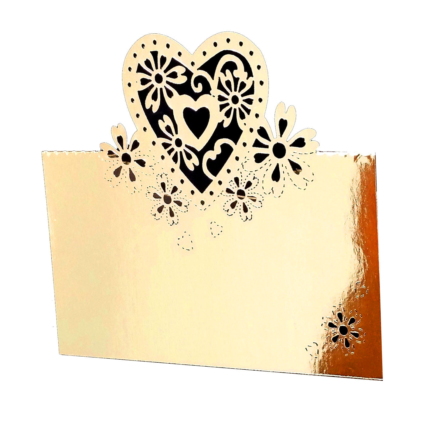 Valentine's Day Sweet Double Heart Iridescent Paper 210g Wedding Graduation display picture 8