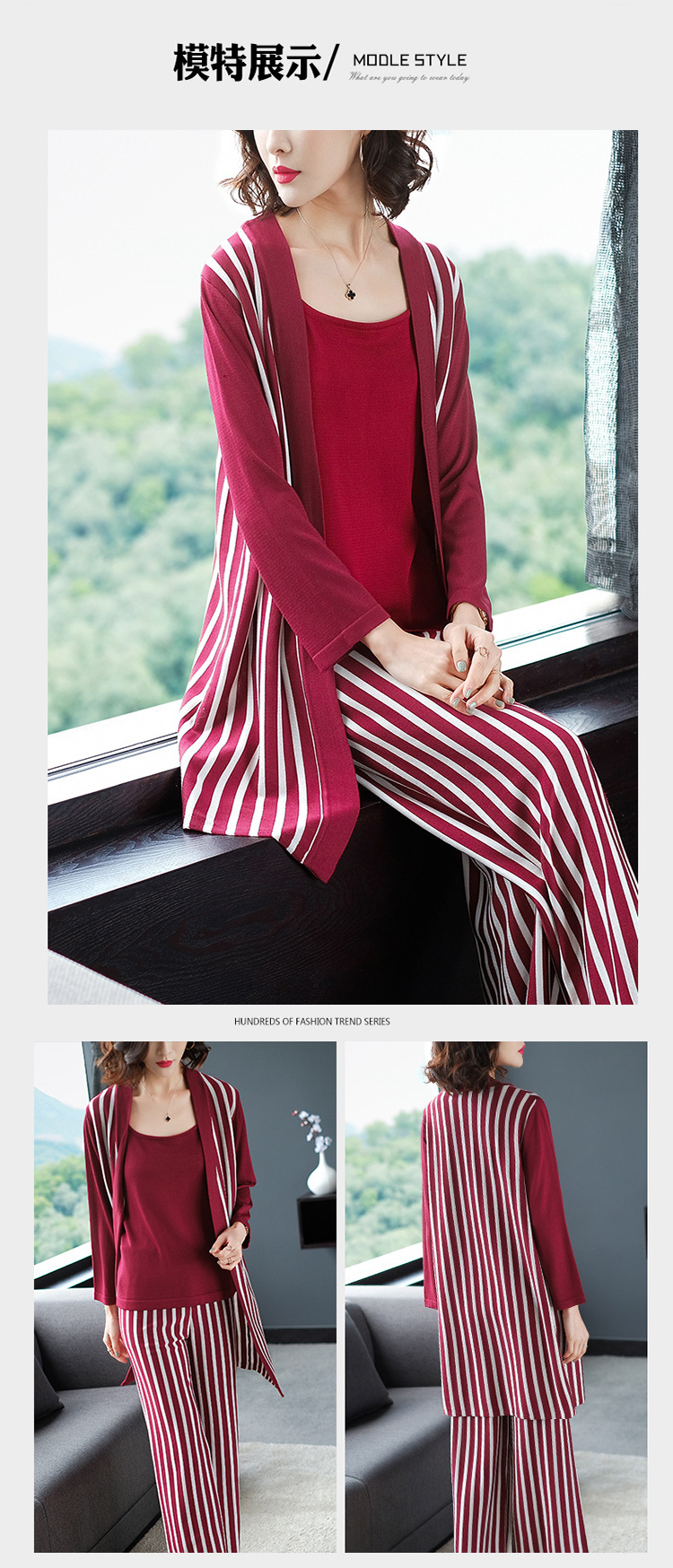 Costume femme XIN YUROU en Tricot - Ref 3335734 Image 22