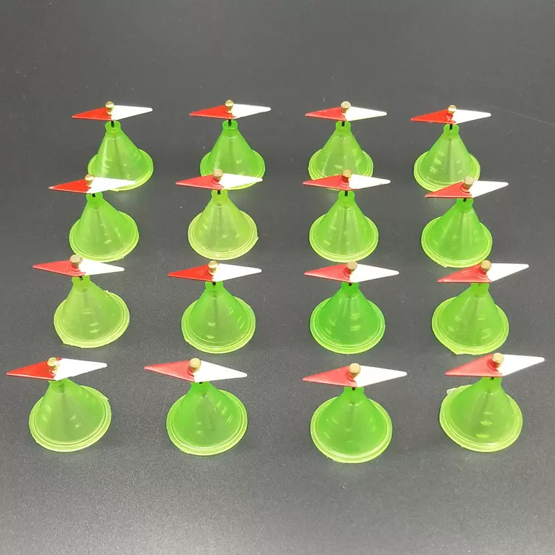 菱形小磁针16套10套40mm50mm教学用塑料透明指南针小磁针小学科学