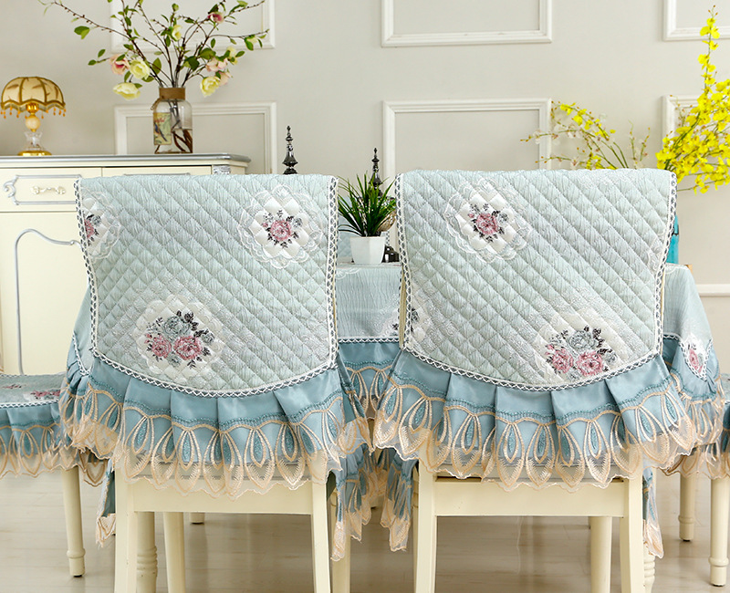 凤尾花开绿椅垫 (3)