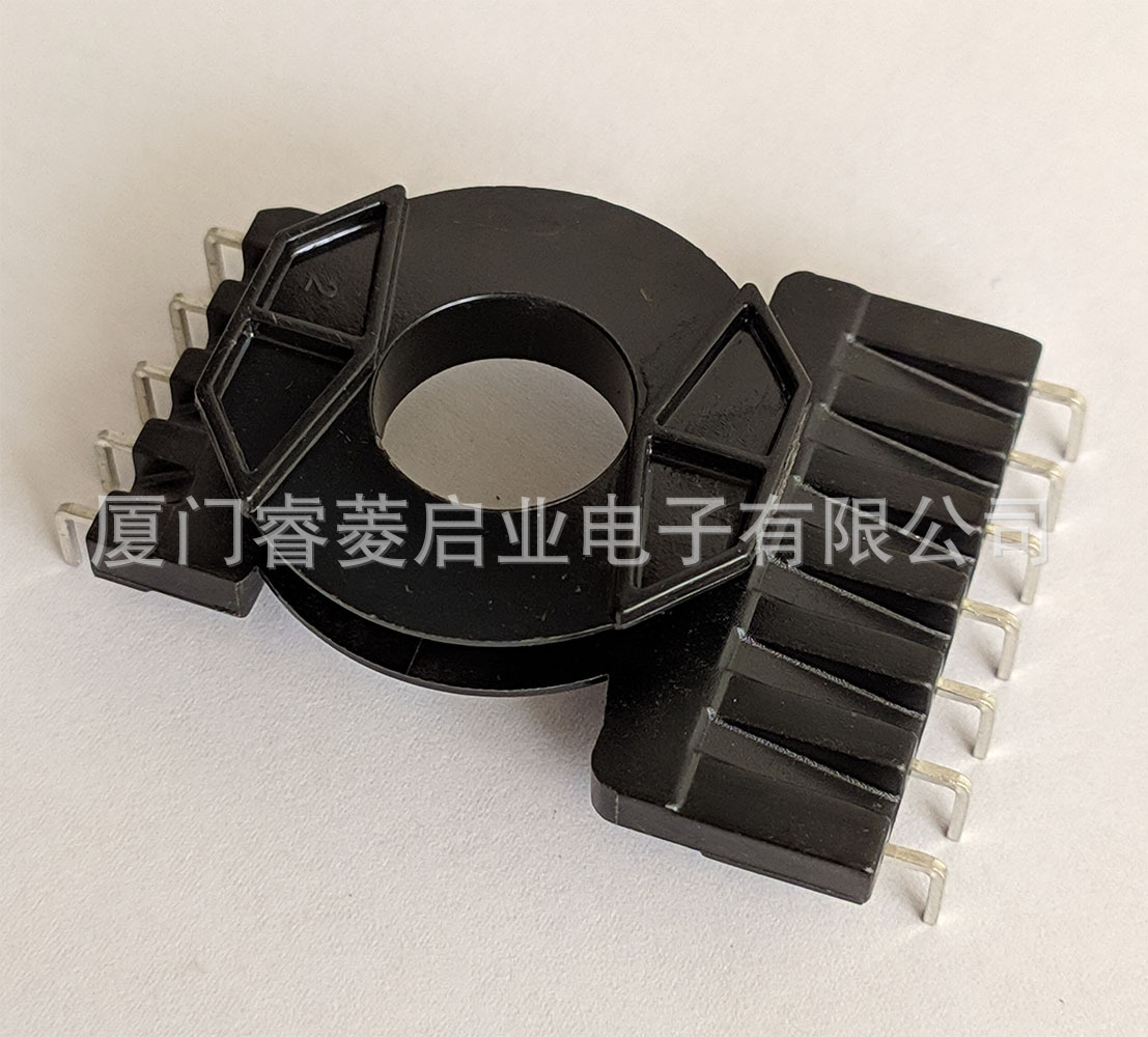 PQ38/PQ3813 L脚 立式 5+7 针距5.5 排距54.7 高11.2 变压器骨架