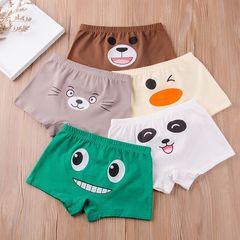 Children's underwear, boys' cotton boxer briefs, boys' underwear, cartoon children, middle and large children's student shorts, factory direct sales