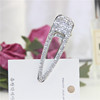 Brand bangs, hairgrip, Korean style, diamond encrusted, simple and elegant design