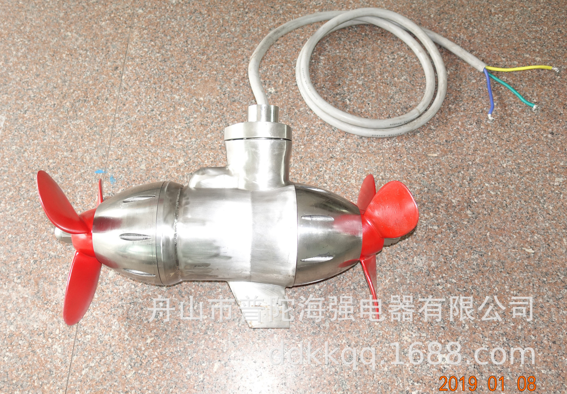 72v.6000w 船用首侧推电动推进器