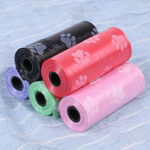 Pet Waste Bag Convenient Bag Cat Dog Plastic Trash Bag Replacement Mini Cleaning Bag Direct Manufacturer Sale