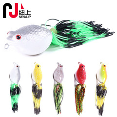 NEWUP Plastic Hard Bait Lure Water Frog 10CM-13.5G Casting Hard Lure Grasshopper Frog Fishing Bait Blackfish
