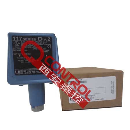 供应美国UE本安型压力开关H117-193  进口机械式压力开关H117-194