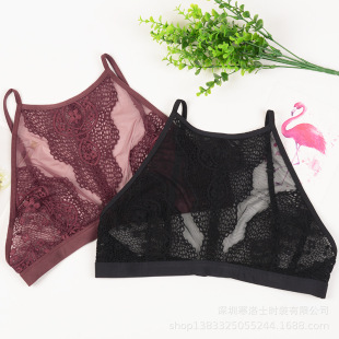 �����Ը��ٽzĨ�ؒ첱�����Ƕ�ʽ����bralette�o�Ȧ����������Ů