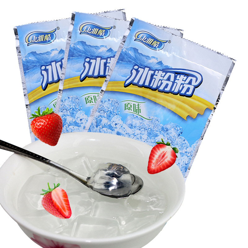 康雅酷原味冰粉粉1袋四川特产好吃的小吃零食吃的休闲食品成人款|ms