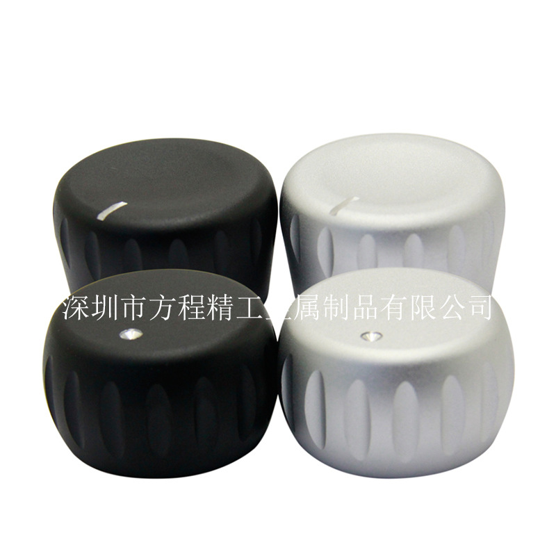 方程精工新款 鼓型喷砂铝旋钮 音响功放调音钮 进口品质 国产单价