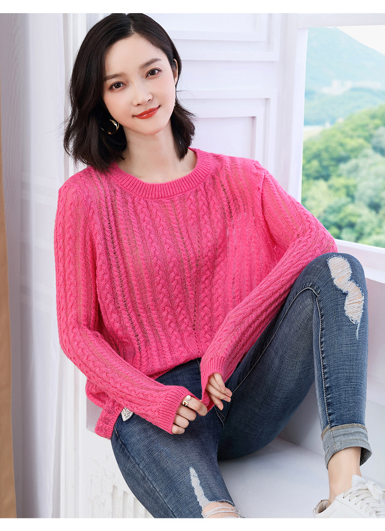 Pull femme en Mohair - Ref 3414630 Image 39