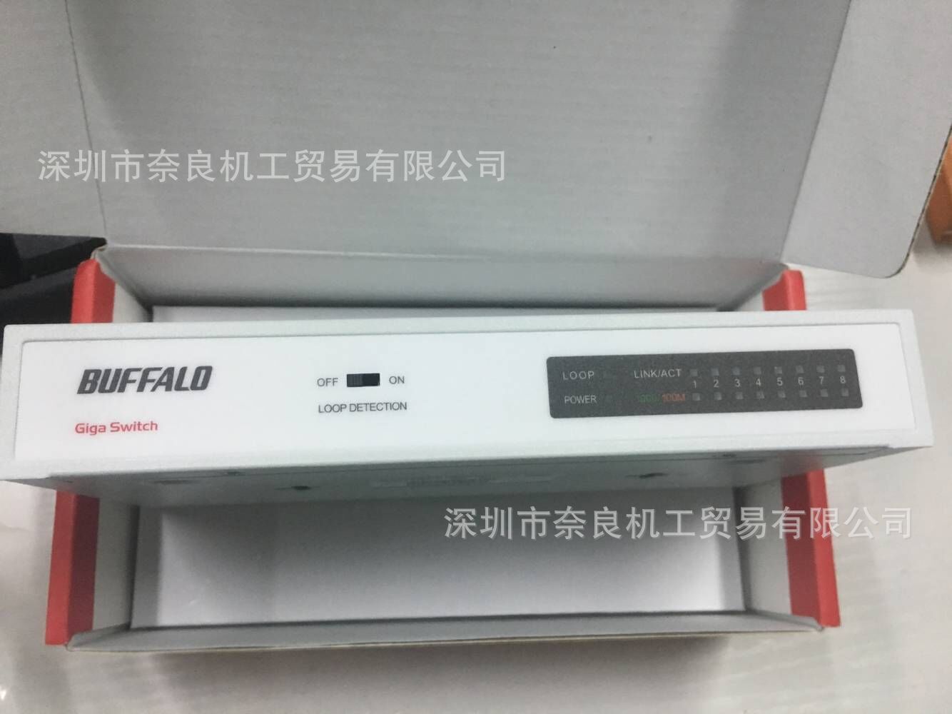 日本buffalo巴法络千兆交换机LSW5-GT-8NS/WH