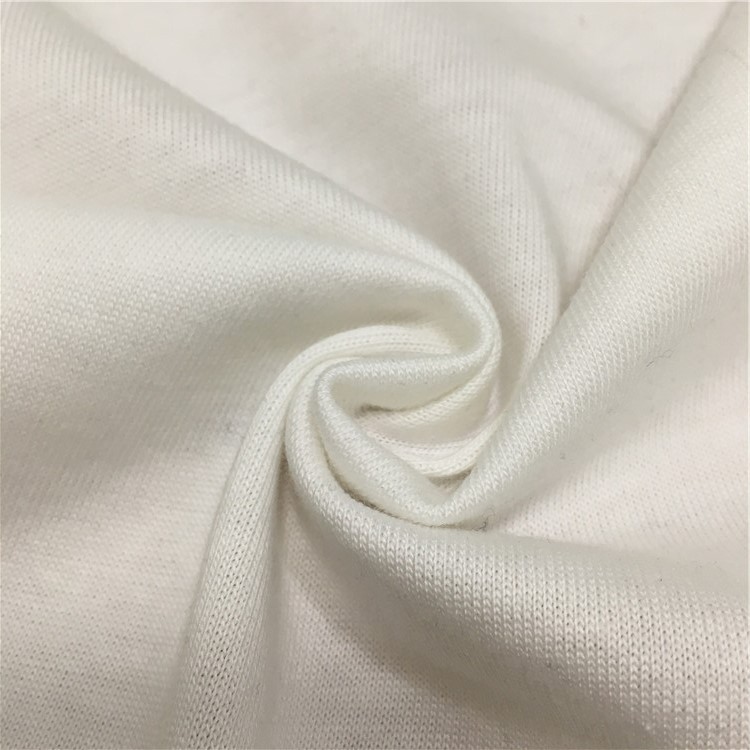 厂家供应针织液氨棉汗布  免烫亲肤亮泽回弹佳面料