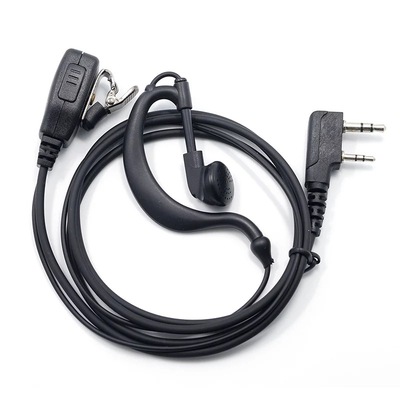 Walkie talkie headset high-grade walkie-talkie Headphone cable currency Ear Earplugs headset