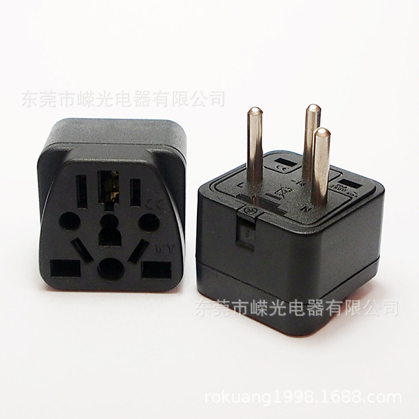 WY-14 以色列转换插座以色列CE认证接地美标极性新多功能插孔丹麦