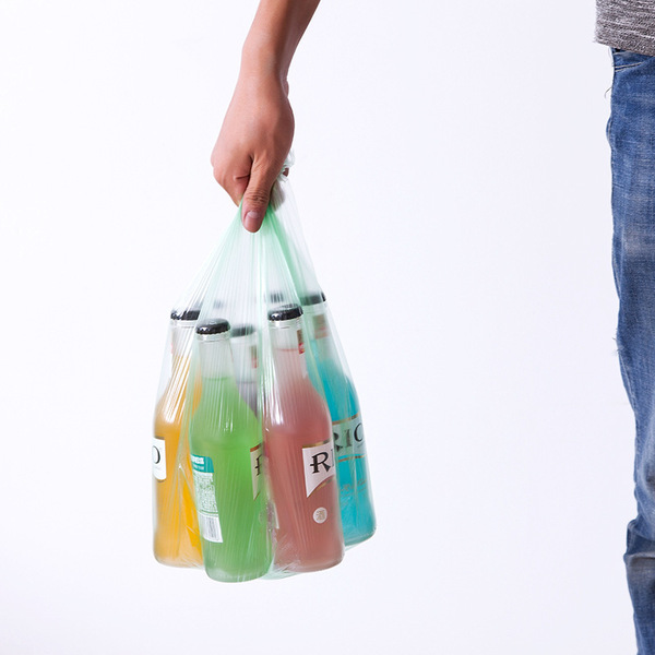 Handheld garbage bag for home use