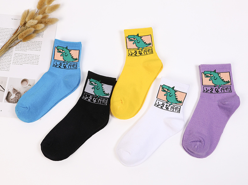 Dinosaur Skate Socks