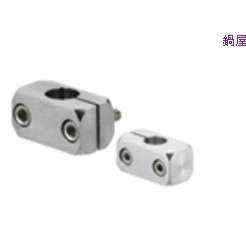 光轴单孔交叉型支架轴固定夹支柱固定夹交叉单孔固定夹固定连接件