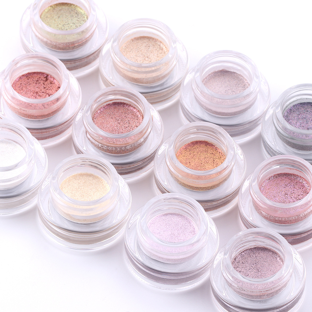 Glitter Colorful Bling Highlight Cream Face Highlight Liquid Eyeshadow display picture 2