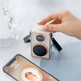 Камера, маленькие портативные колонки для путешествий, bluetooth