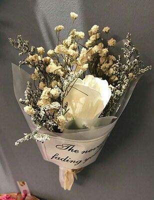 香皂花干花 生日礼盒拍照道具卧室装饰餐厅摆饰 小清新创意干花