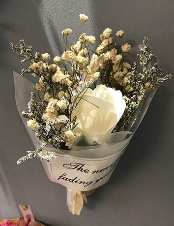 香皂花干花 生日礼盒拍照道具卧室装饰餐厅摆饰 小清新创意干花