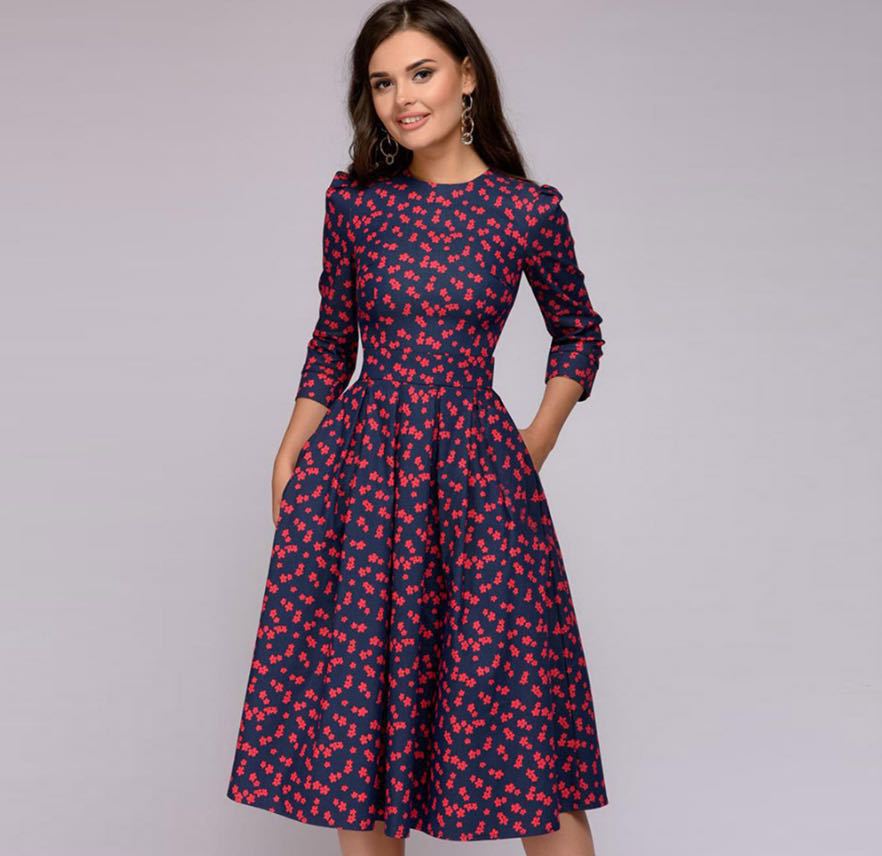 Robe en Coton mélangé - Ref 3435147 Image 12