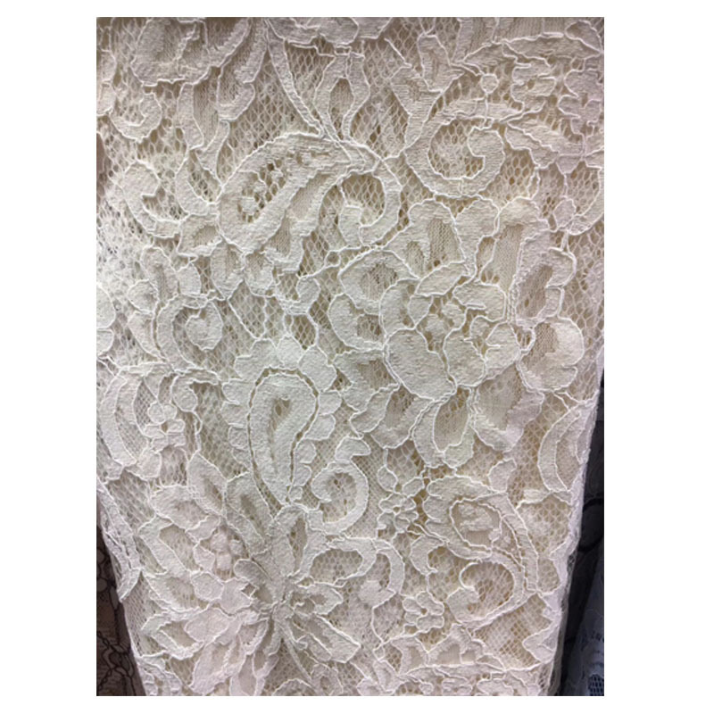 厂家供应 2021新款蕾丝布料 源头供应轻薄舒适时尚布料 童装面料