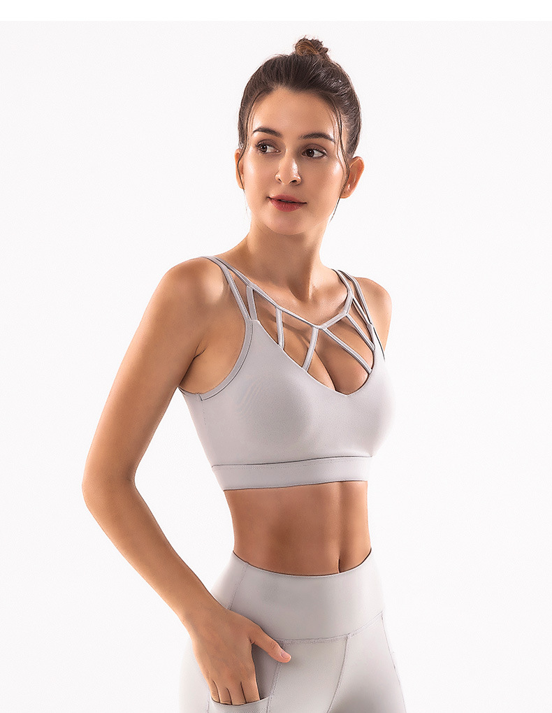women s double shoulder strap sports underwear nihaostyles clothing wholesale NSSMA77294