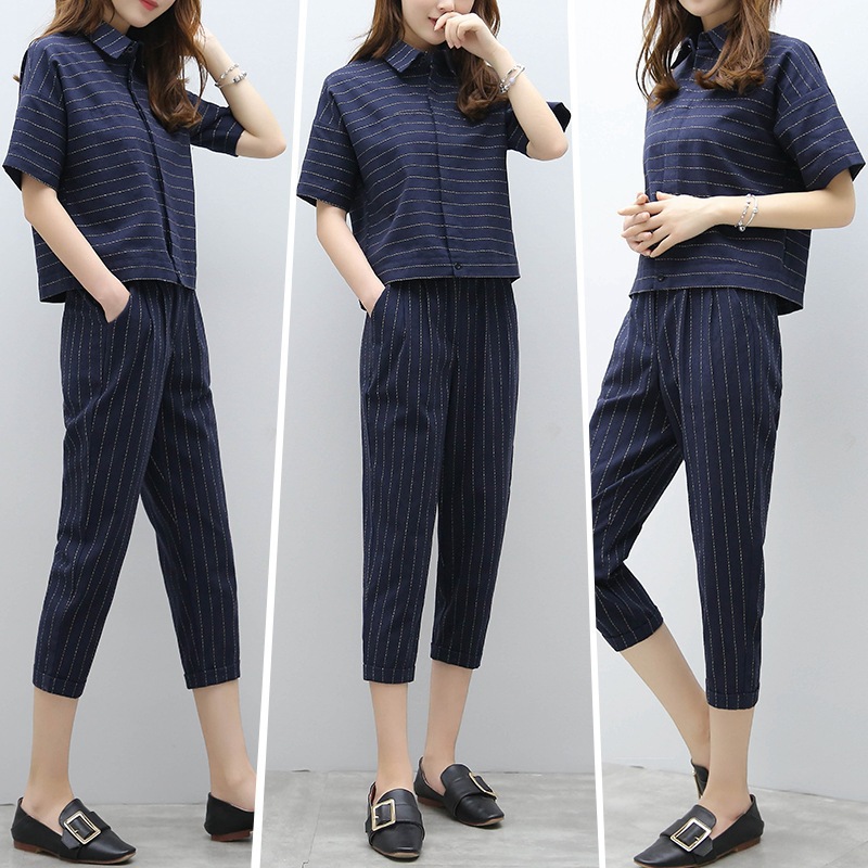 Costume femme UNE GéNéRATION en Coton et lin - Ref 3334709 Image 1