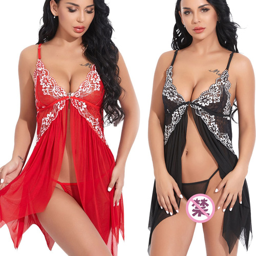 Foreign trade sexy lingerie Lianyungang midnight charm manufacturer Amazon sexy lingerie wholesale suspender skirt