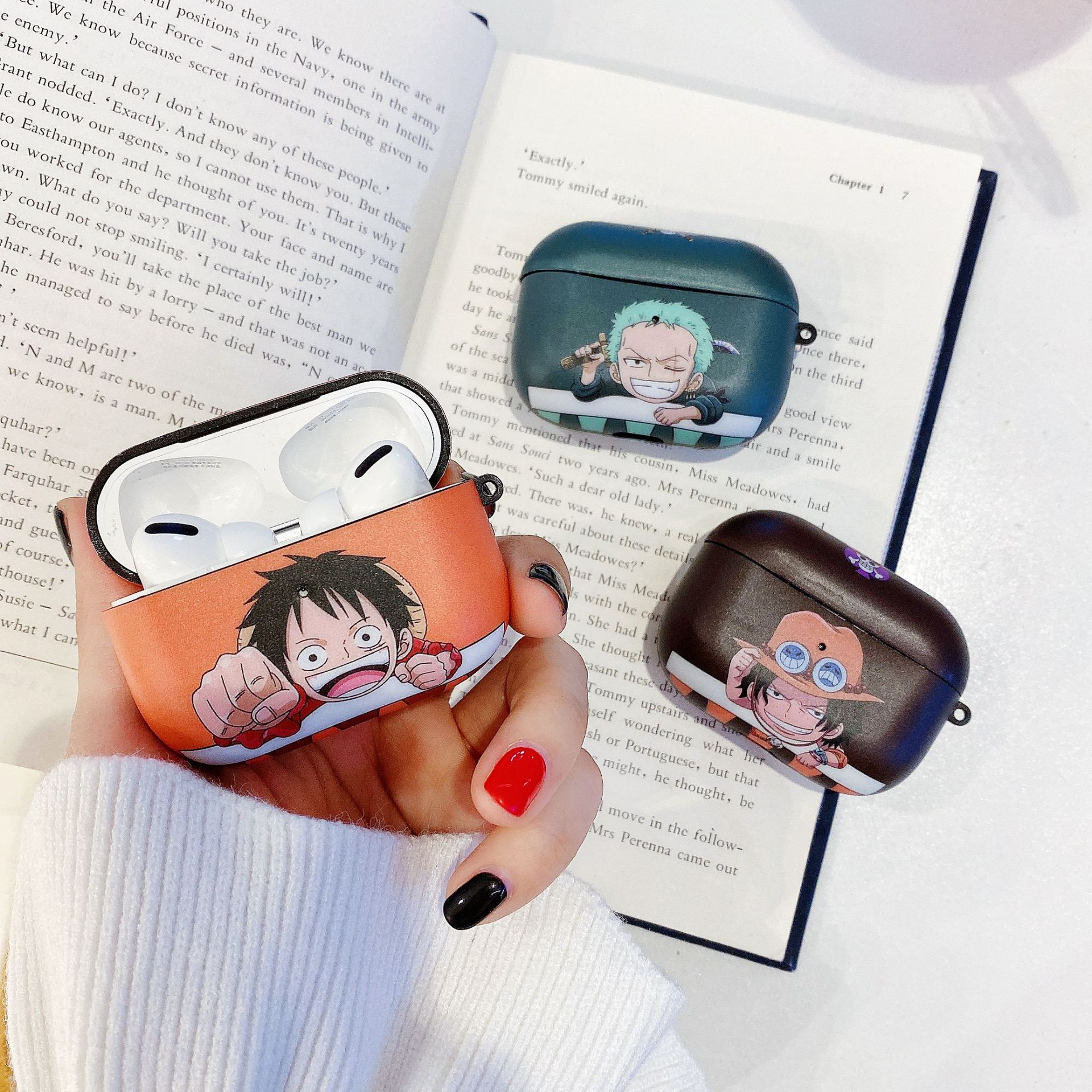 Stylish Cartoon AirPods Case
