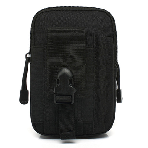 Tactical camouflage waist bag outdoor multi-functional sports running bag men's waterproof mobile phone bag camping cycling waist bag