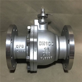 手动衬四氟球阀 法兰球阀铸钢衬氟球阀Q41F46-16C   DN32