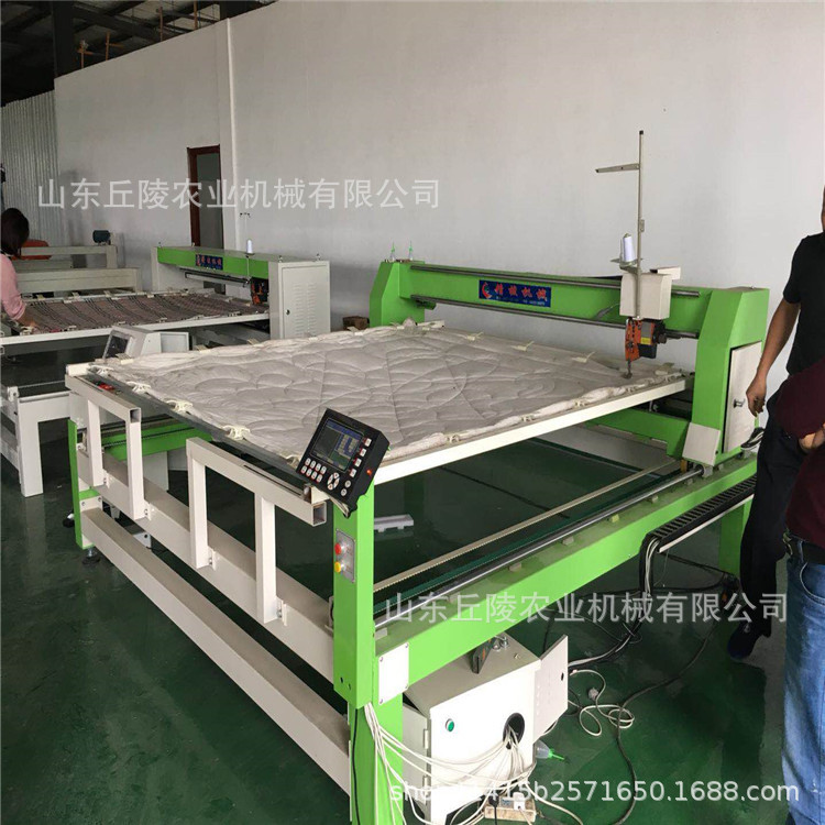 电脑平车 化纤被、羊毛被、驼绒被电脑绗缝机 多针缝被机价格