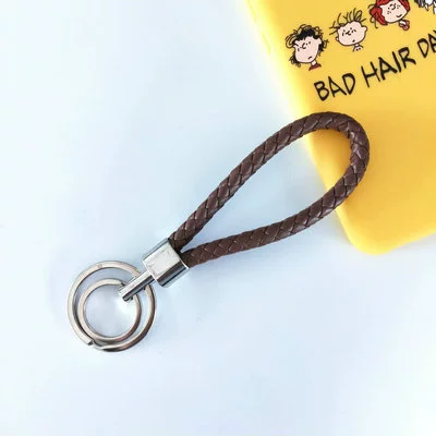 Woven keychain, polyurethane bag, pendant