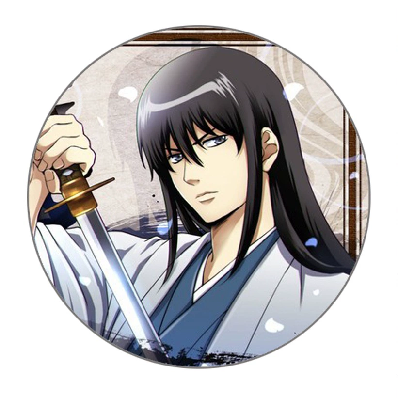 Аниме держатель для телефона, рамка Gintama, ленивый держатель, несколько вариантов, серебристый