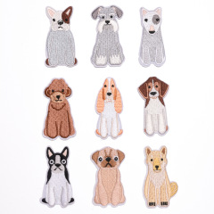 Cartoon patchwork repair patch iron-on DIY clothes jeans patchwork stylish decoration cute pet series