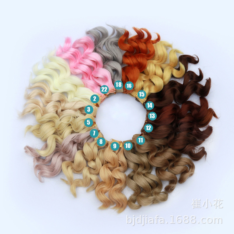 sd/bjd doll wig Lori doll wig Keer Barbie wig hair row AliExpress hot sale