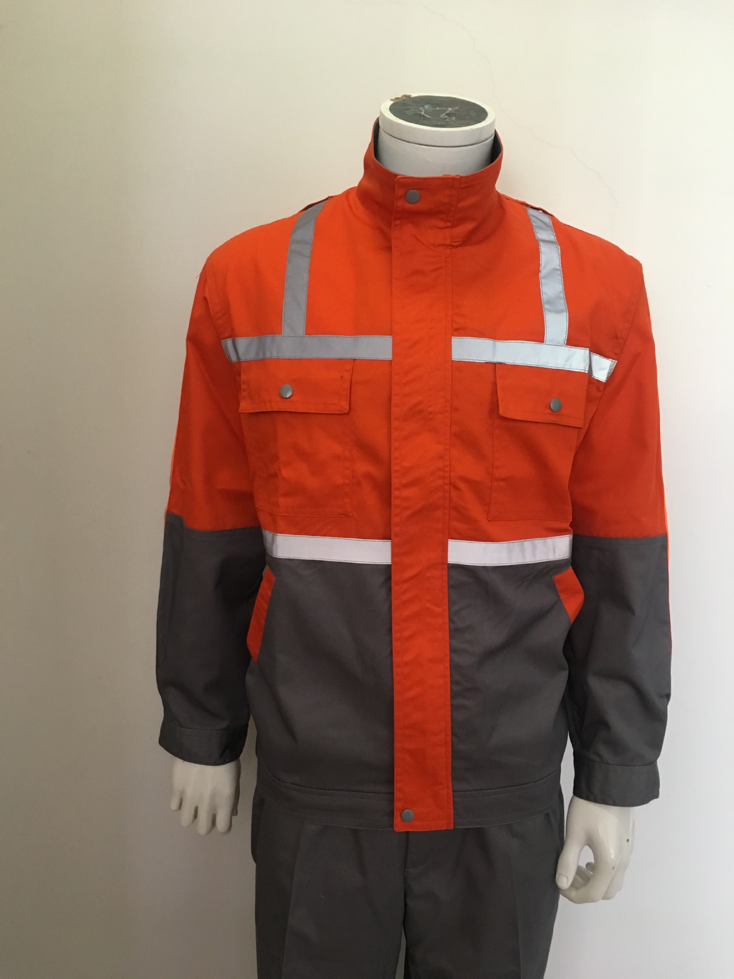 男女长袖劳保工作服套装工厂服汽修服电焊服环保保洁服装定制批发