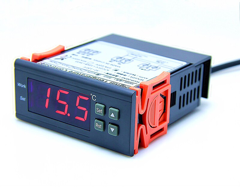 Seafood Machine Thermostat Refrigeration Chip Hot and Cold Automatic Conversion Microcomputer Temperature Controller Stc-1000