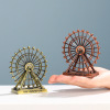 Retro rotating Ferris wheel, creative jewelry, table metal decorations