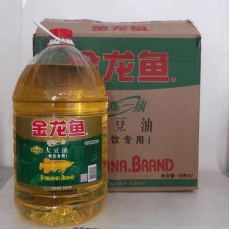金龙鱼非转基因大豆油10L餐饮用油煎炸饭店油非转基因色拉油批发
