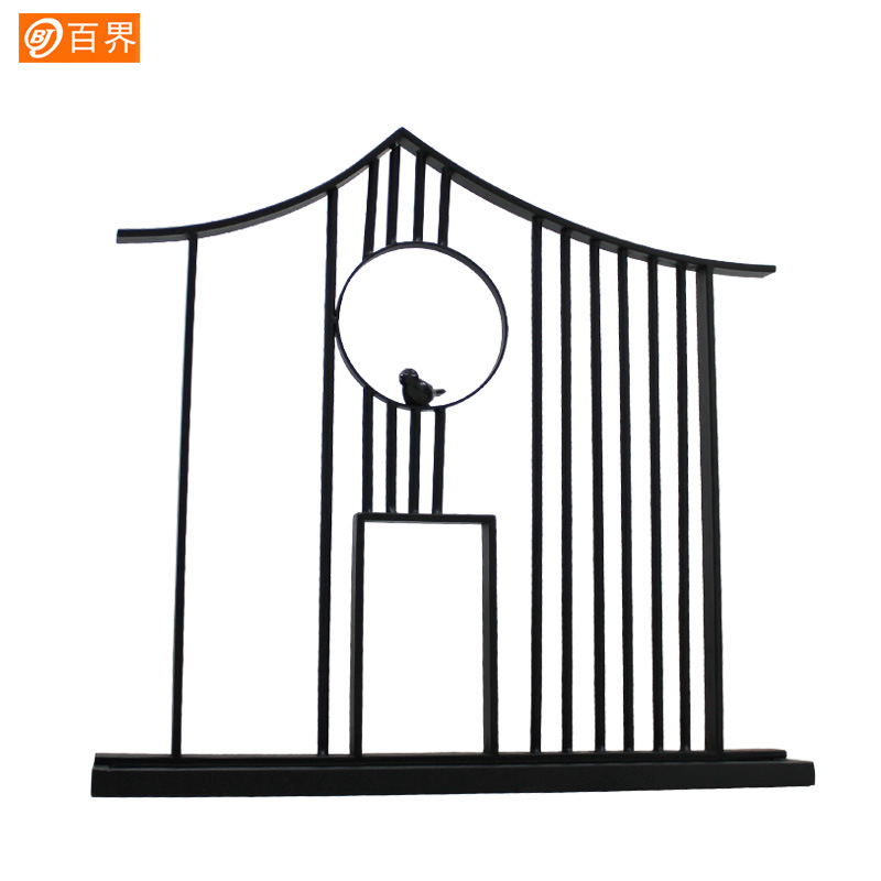 工厂婚庆道具铁艺中国风摆件文房三宝婚礼家居橱窗舞台装饰布桌摆