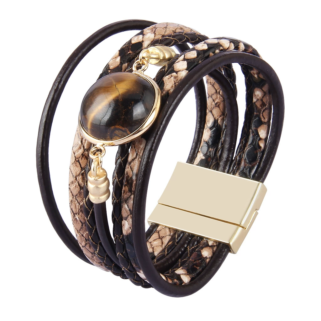 Магнитная креативная агатовая золотая bracelet