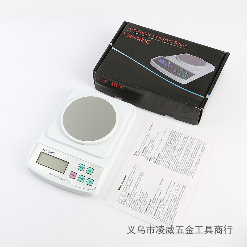 多功能高精度珠宝秤 家用厨房药材秤SF-400c便携式迷你电子称0.01