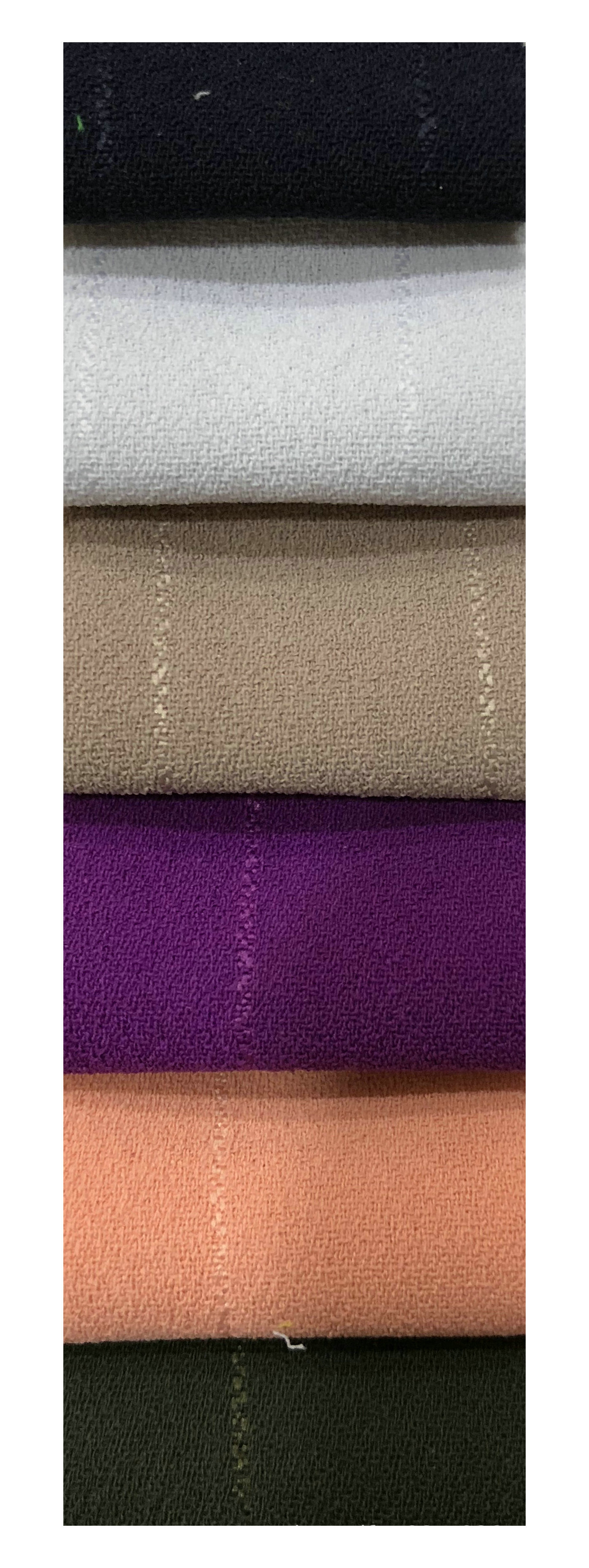 厂价直销 F2196 现货供应 法国麻条子 高档时尚男女服装涤纶汉服